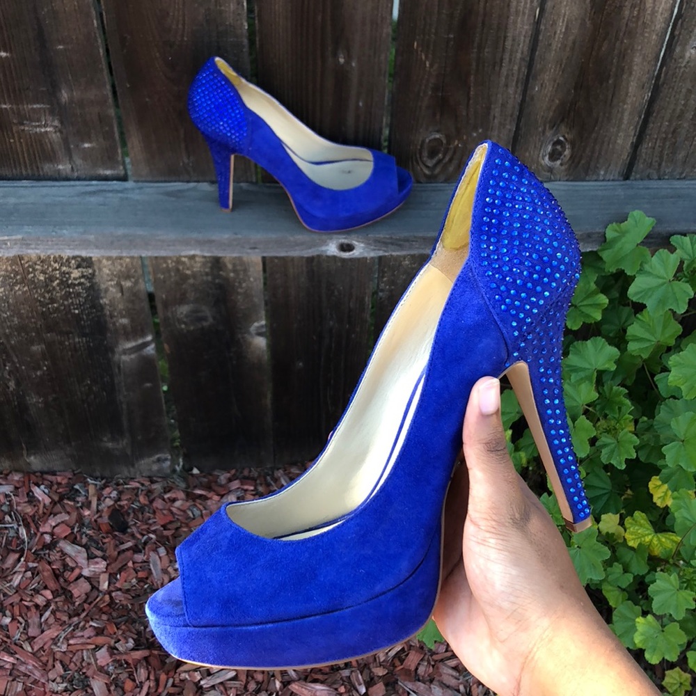 Nice blue high heels
